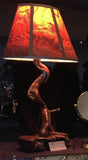 Manzanita Burl and Stem Floor Lamp (sold)