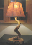 Juniper and Manzanita Table Lamp (sold)