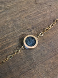 Bronze and Gemstone Bracelet (midsize)