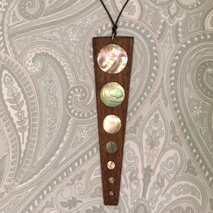 Abalone Moon Chakra Necklace