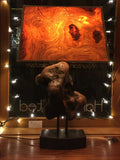 Walnut Burl and Driftwood Table Lamp (sold)