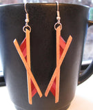 Burning Man Multiwood Earrings