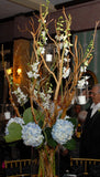 Manzanita and Orchid Wedding Displays (sold)