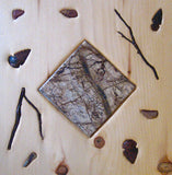 Marble Rock Arrowhead Manzanita End Table